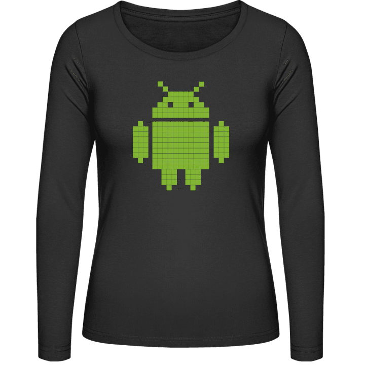 Android Robot Camisa de manga larga para mujer 0 image