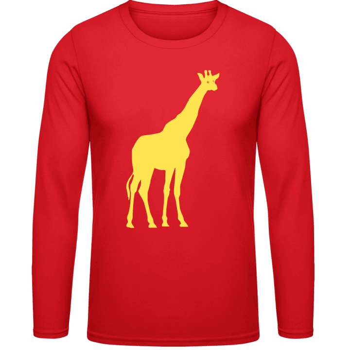 Giraffe Silhouette Langarmshirt 0 image