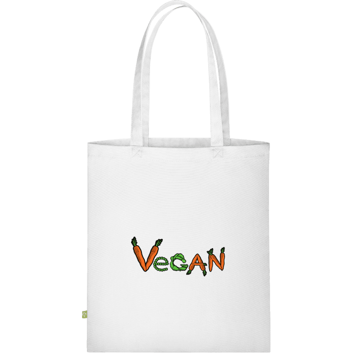 Vegan Typo Stoffen tas contain pic