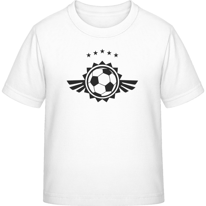 Football Logo Winged T-shirt för barn contain pic