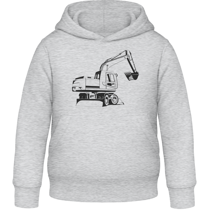 Excavator Detailed Barn Hoodie contain pic