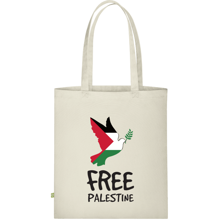 Free Palestine Dove Of Peace Väska av tyg contain pic