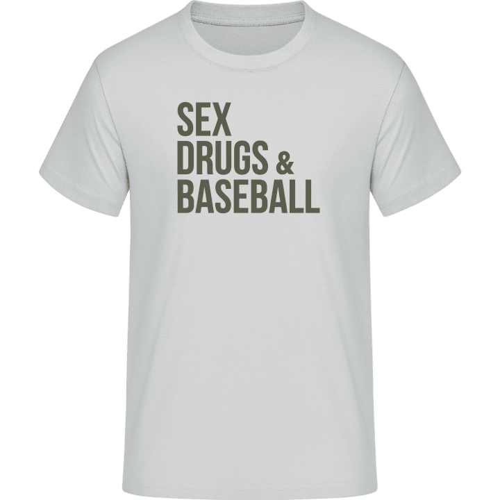 Sex Drugs Baseball T-skjorte 0 image