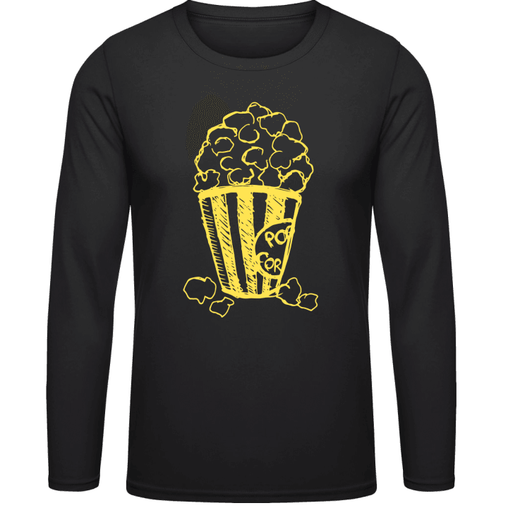 Cinema Popcorn Long Sleeve Shirt contain pic
