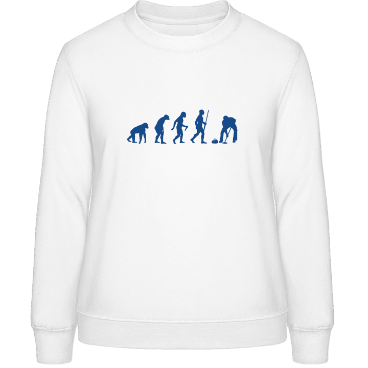 Curling Evolution Frauen Sweatshirt contain pic