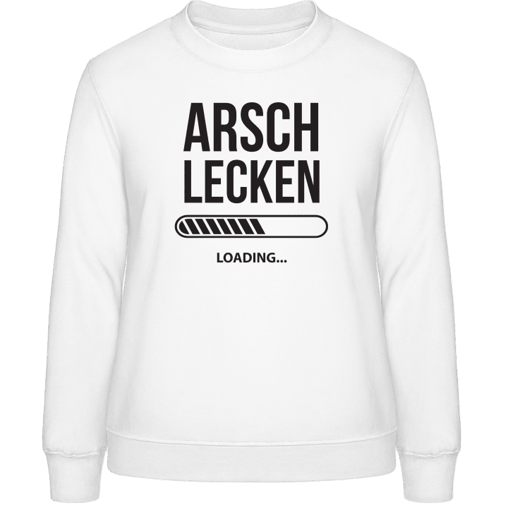 Arsch Lecken Sweatshirt för kvinnor contain pic