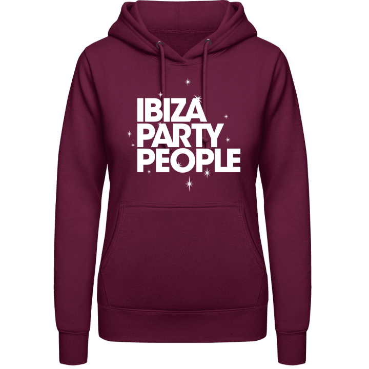 Ibiza Party Sudadera con capucha para mujer contain pic