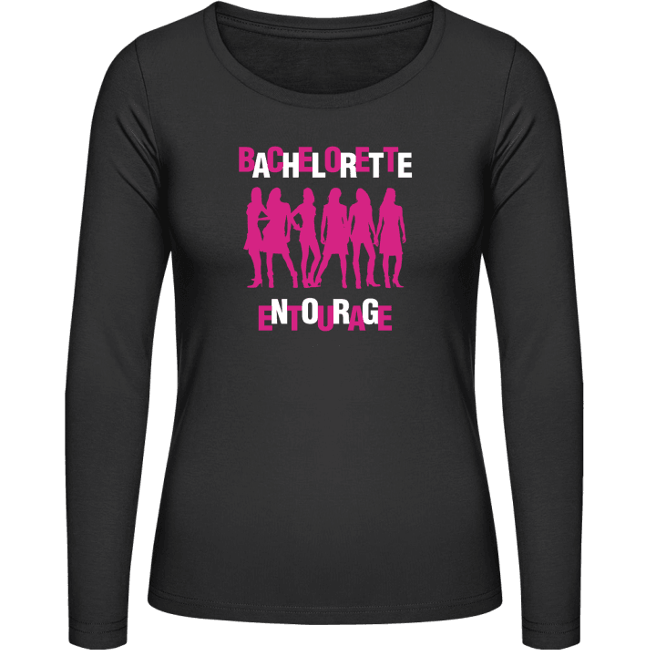 Bachelorette Entourage Vrouwen Lange Mouw Shirt contain pic