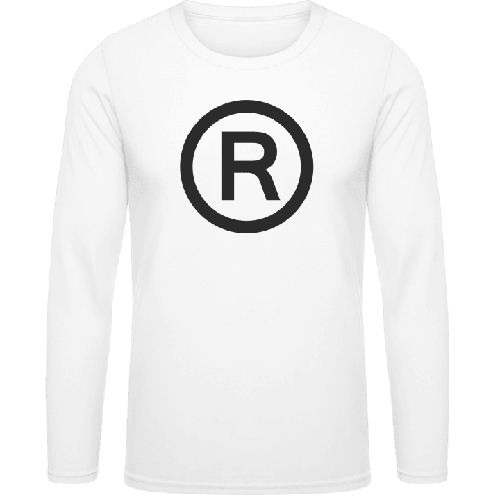 All Rights Reserved T-shirt à manches longues contain pic