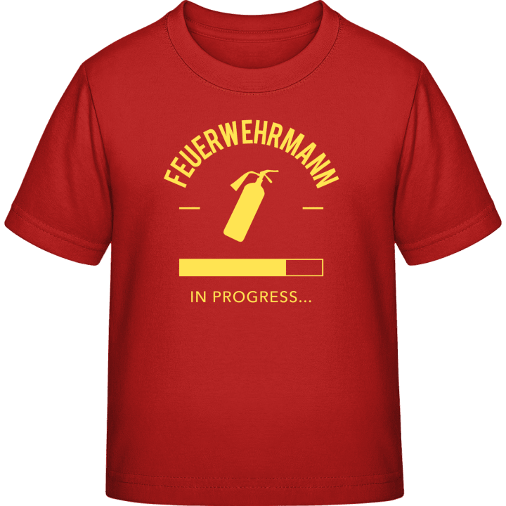 Feuerwehrmann Berufswunsch T-skjorte for barn 0 image