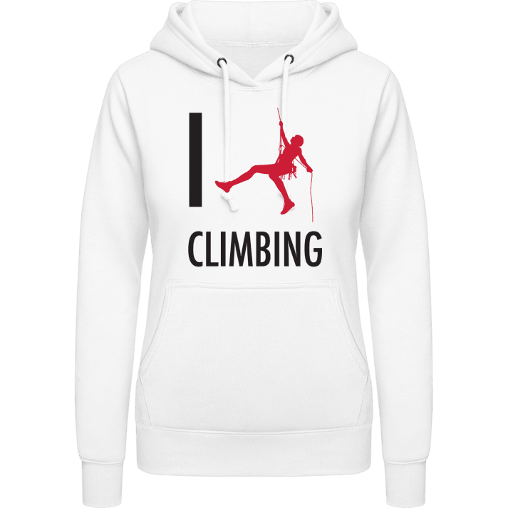 I Love Climbing Hettegenser for kvinner contain pic