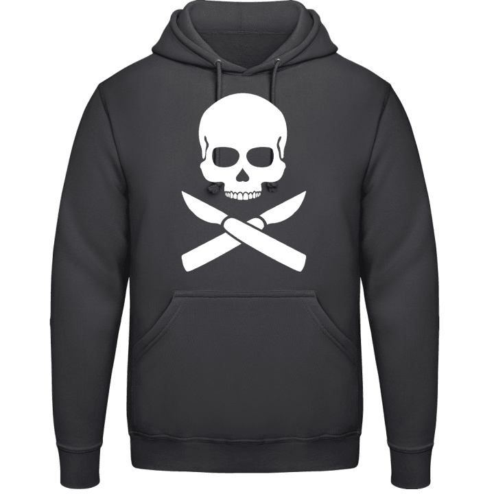 Skull With Knives Hoodie 0 image