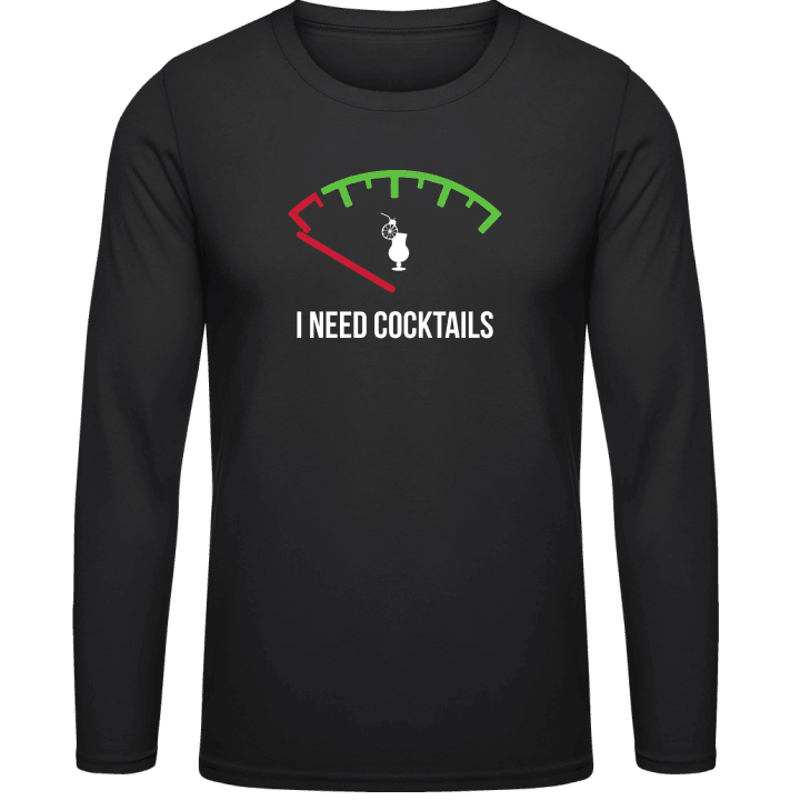 I Need Cocktails Shirt met lange mouwen contain pic