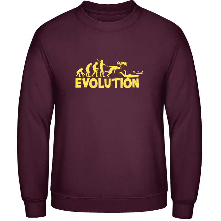 Evolution Humor Sweatshirt contain pic
