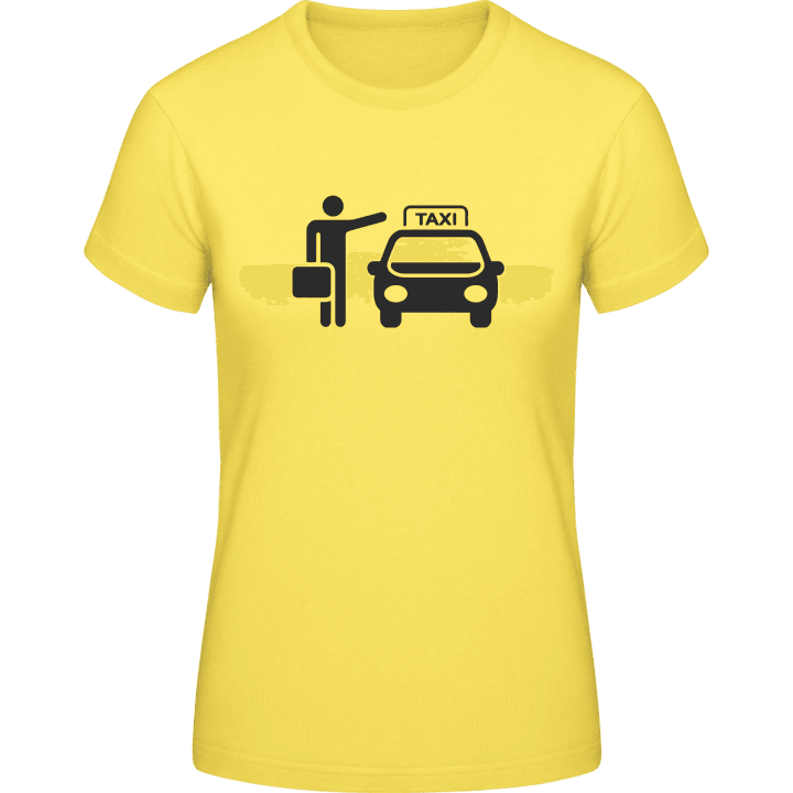 Taxi Logo Vrouwen T-shirt contain pic