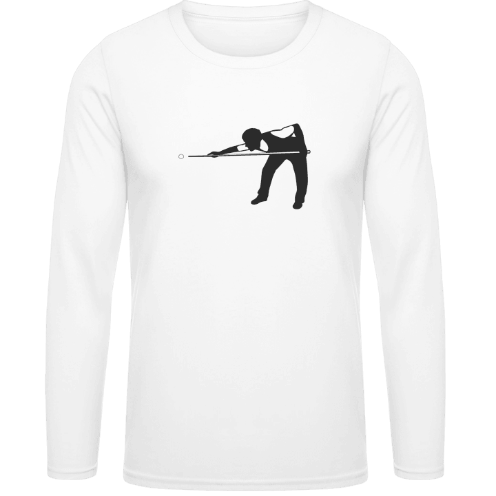 Snooker Player Long Sleeve Shirt contain pic