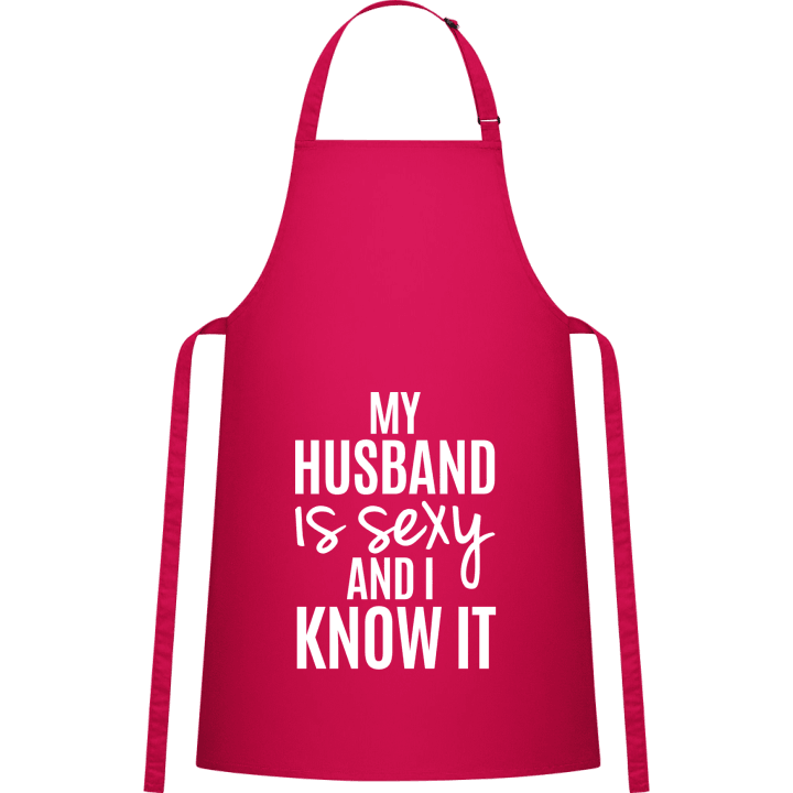 My Husband Is Sexy And I Know It Delantal de cocina 0 image