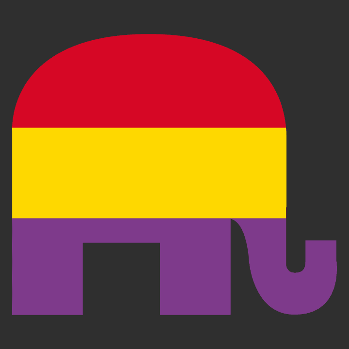 Elefante Republicano Felpa con cappuccio da donna 0 image