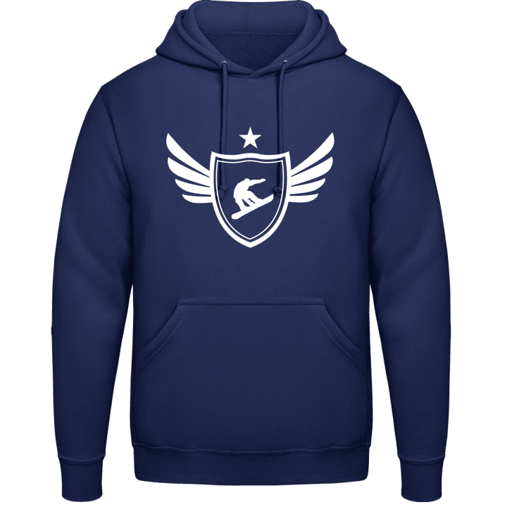 Skateboarder Winged Hoodie contain pic