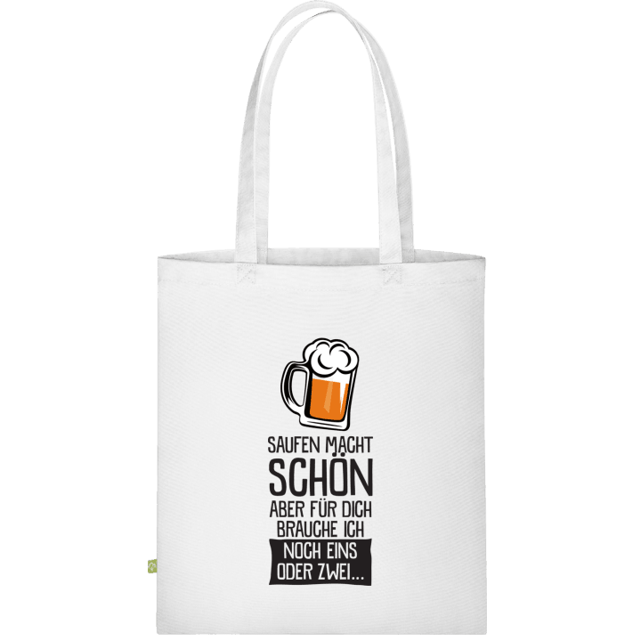 Saufen macht schön Cloth Bag contain pic