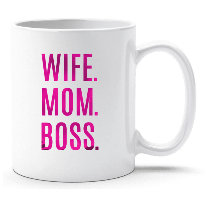 Wife Mom Boss Beker 0 image
