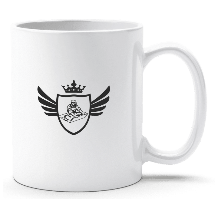 Floor Layer Coat Of Arms Design Cup contain pic