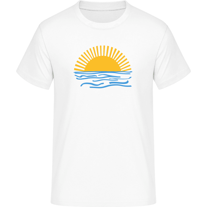 Sunset T-skjorte contain pic