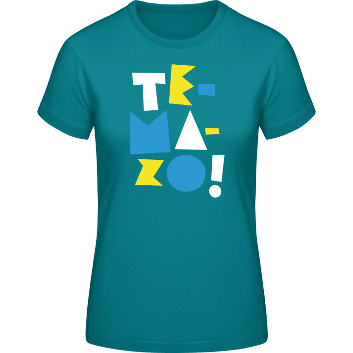 Temazo T-shirt pour femme contain pic
