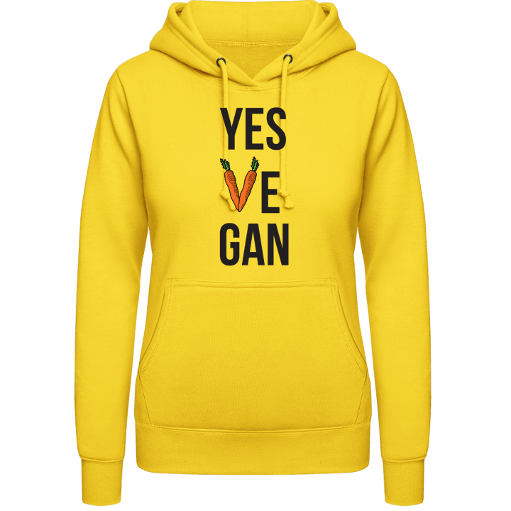 Yes Ve Gan Vrouwen Hoodie contain pic