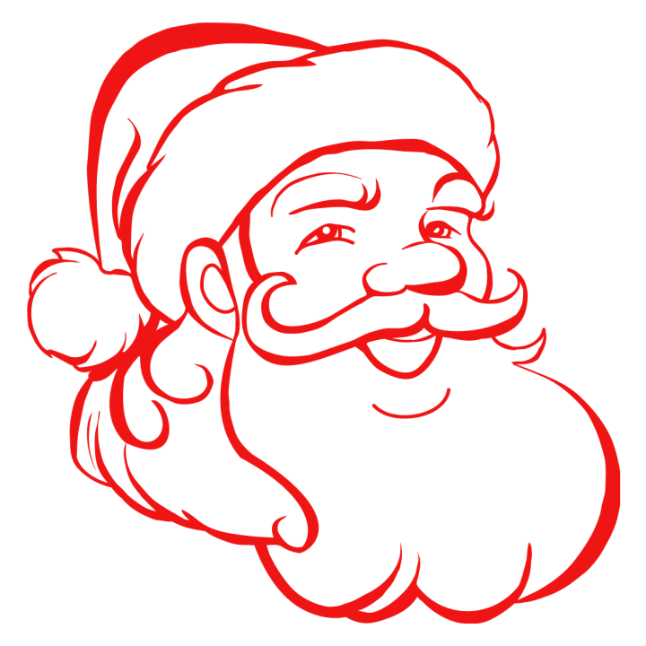 Santa Claus Illustration Kochschürze 0 image