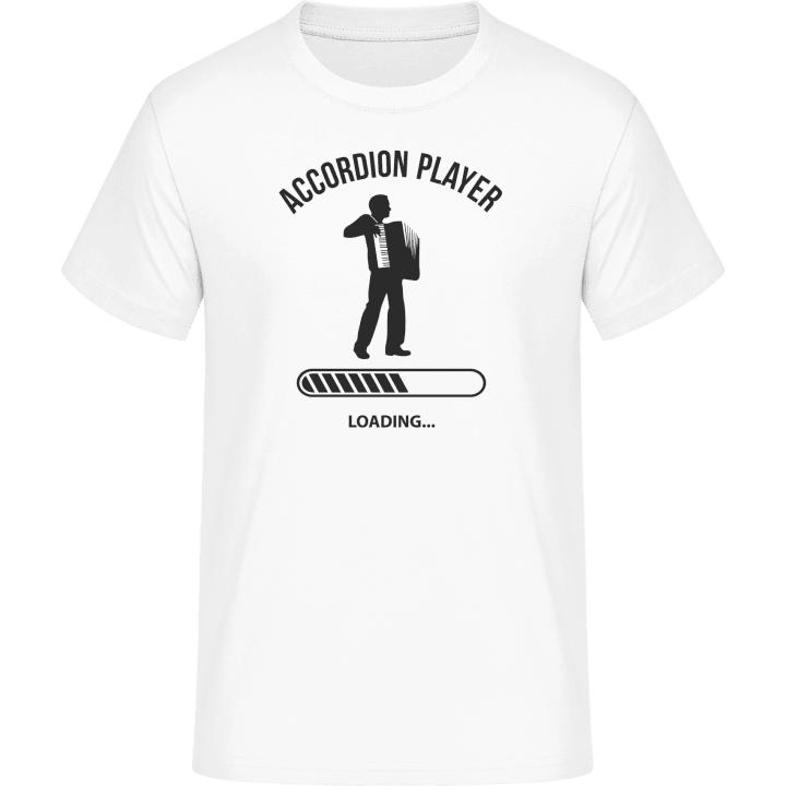 Accordion Player Loading T-skjorte 0 image