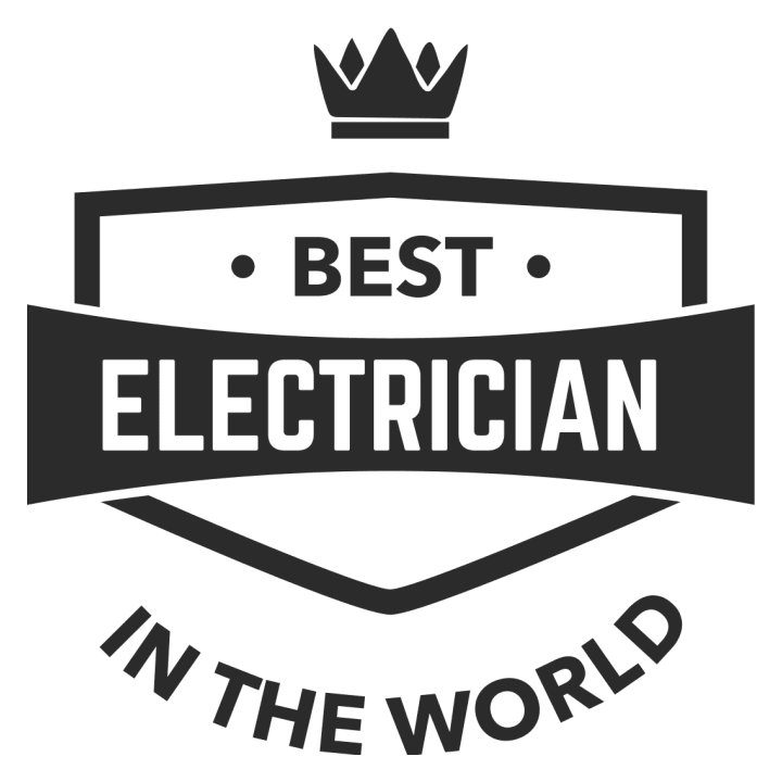 Best Electrician In The World Langermet skjorte 0 image