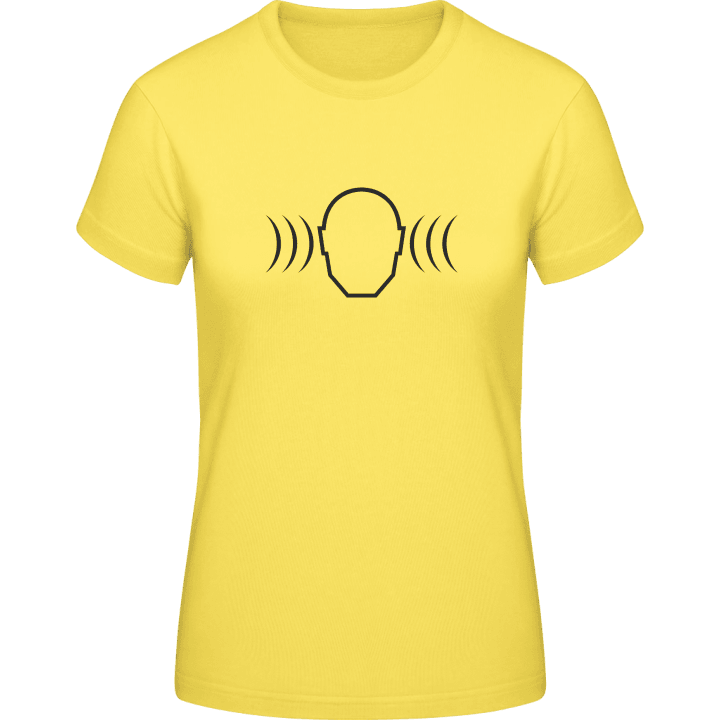 High Volume Sound Danger T-skjorte for kvinner contain pic