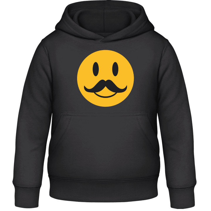 Mustache Smiley Hættetrøje til børn 0 image