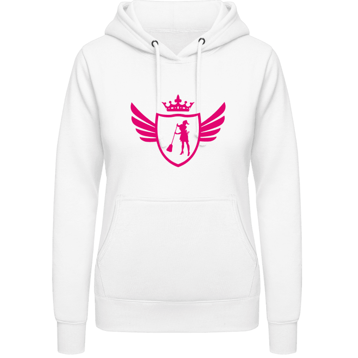 Cleaner Winged Women Hoodie contain pic