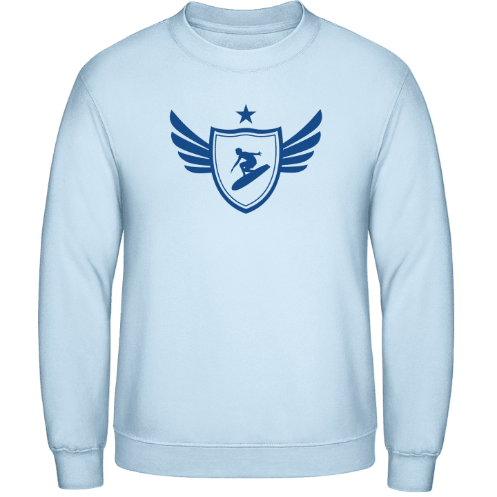 Surfer Star Wings Sweatshirt contain pic