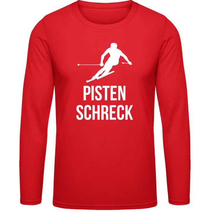 Pistenschreck Skifahrer T-shirt à manches longues contain pic