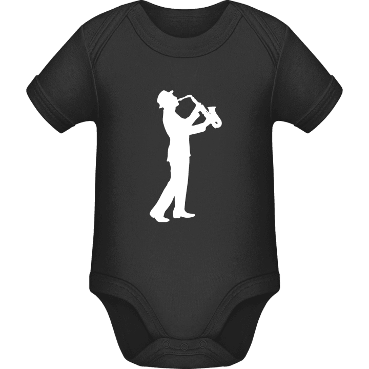 Saxophonist Jazz Baby Romper contain pic