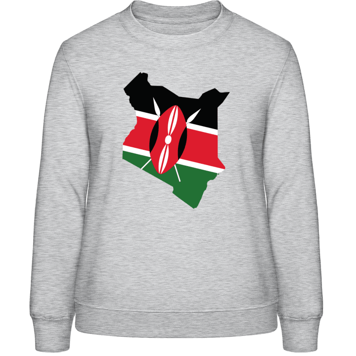 Kenia Map Frauen Sweatshirt contain pic