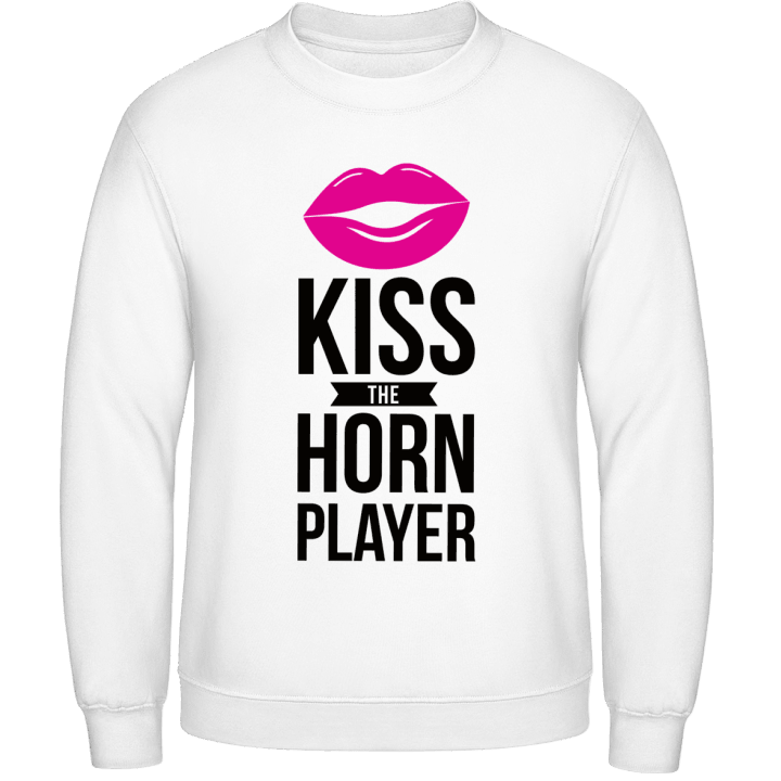 Kiss The Horn Player Felpa contain pic