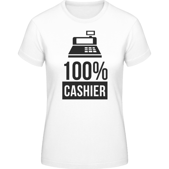 Cashier Design Frauen T-Shirt contain pic