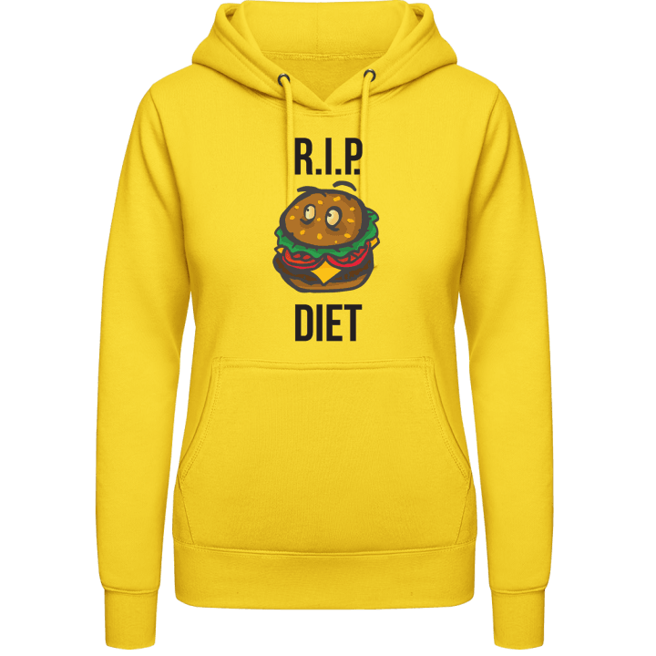 RIP Diet Vrouwen Hoodie contain pic