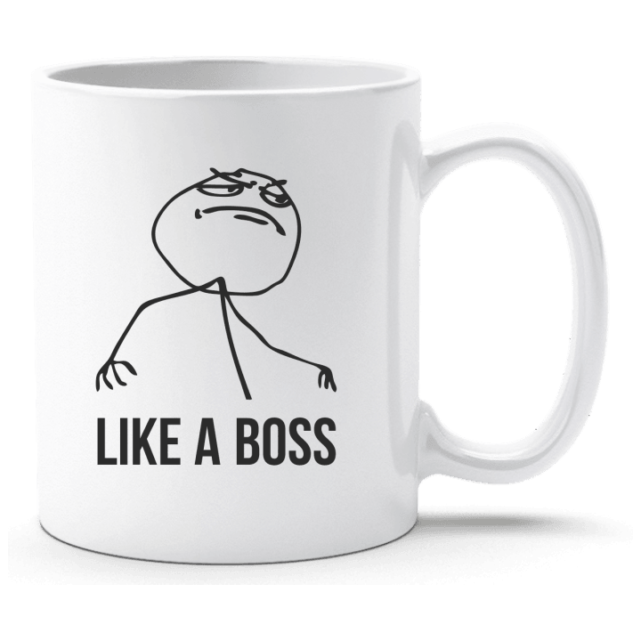 Like A Boss Internet Meme Cup 0 image