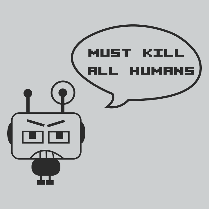 Killer Robot Langarmshirt 0 image