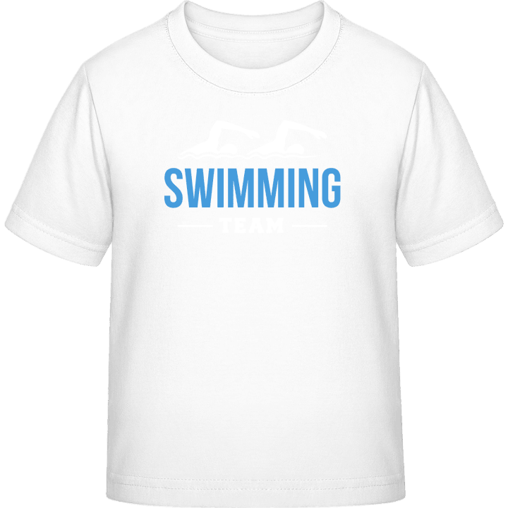 Swimming Team T-skjorte for barn contain pic