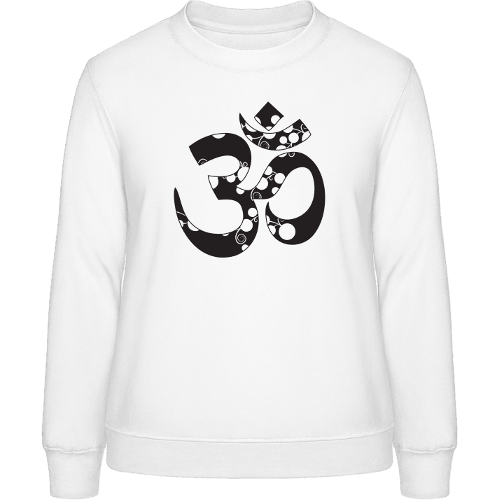 Om Symbol Sweat-shirt pour femme contain pic
