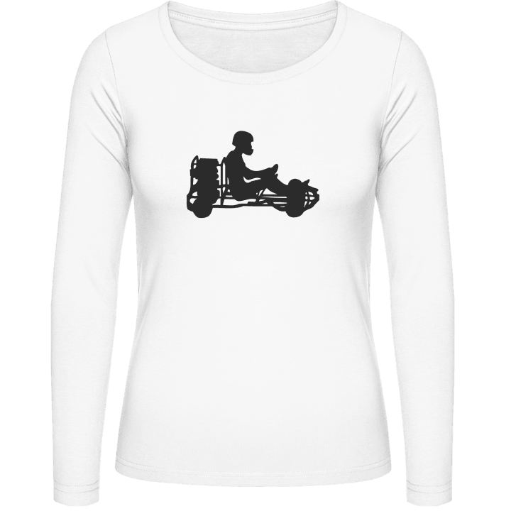 Go Kart Frauen Langarmshirt contain pic