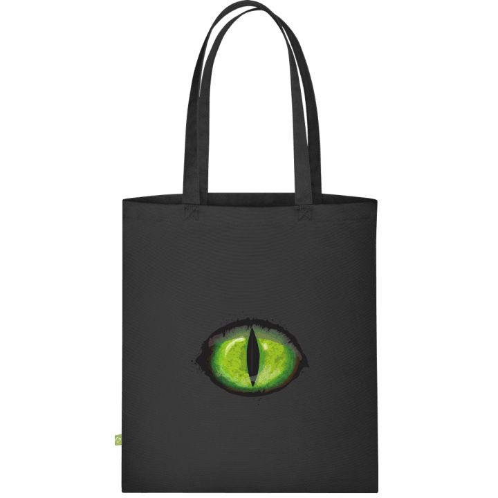 Scary Green Monster Eye Stofftasche 0 image