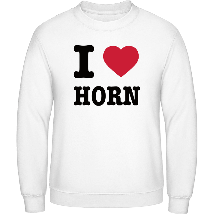 I Love Horn Tröja contain pic