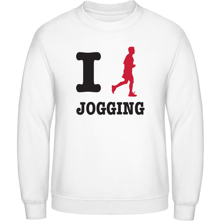 I Love Jogging Tröja contain pic